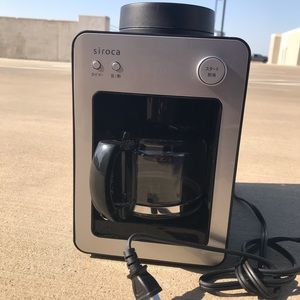 Authentic Siroca Coffee Maker with Built in Coffee Grinder